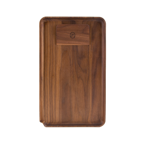 Marley Natural Black Walnut Rolling Tray (2 Sizes)